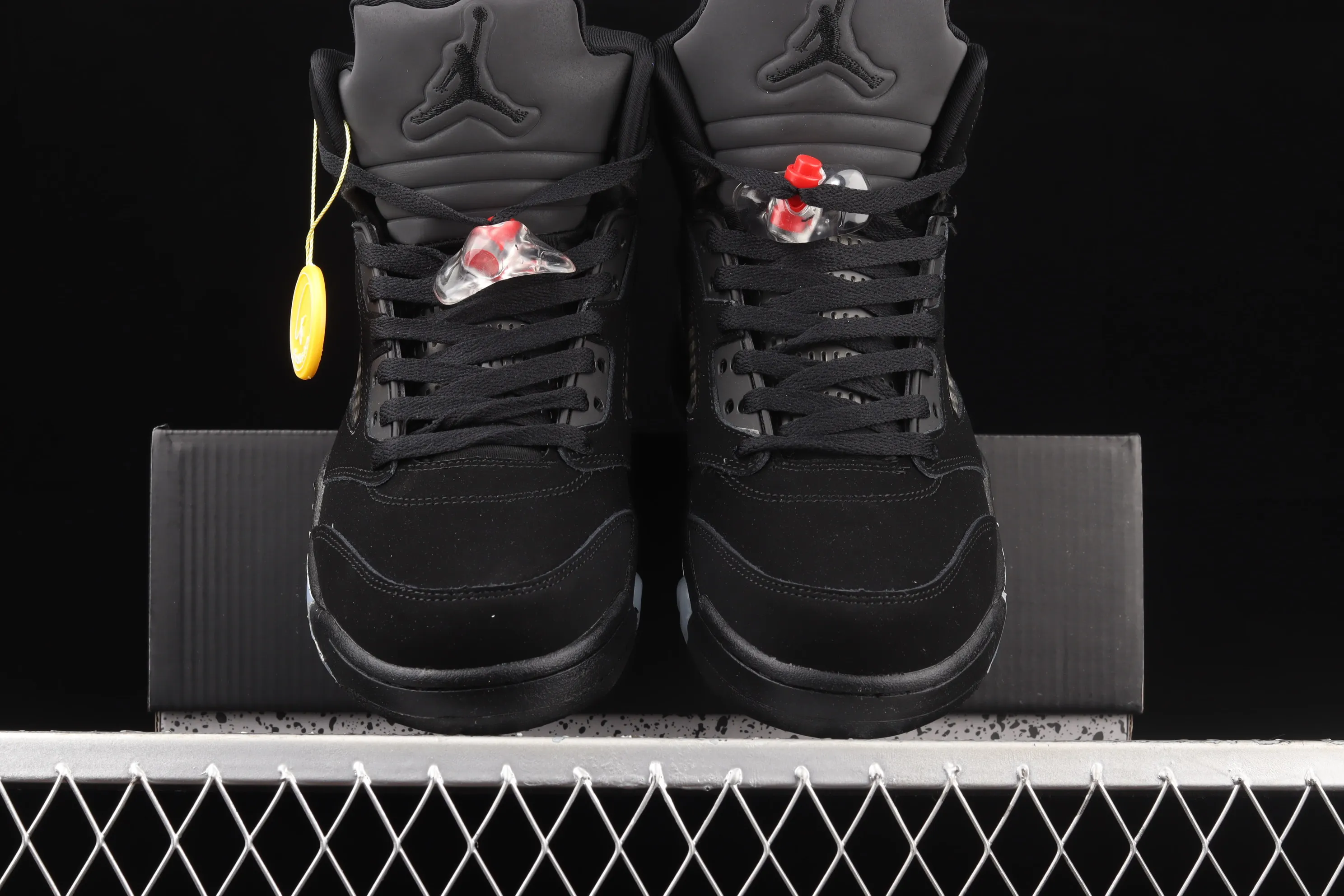 All categories Air Jordan Jordan series basketball shoes Air Jordan 5 G version Air Jordan 5 OG "Black Metallic" AJ5 Joe 5 black silver AV9175-001